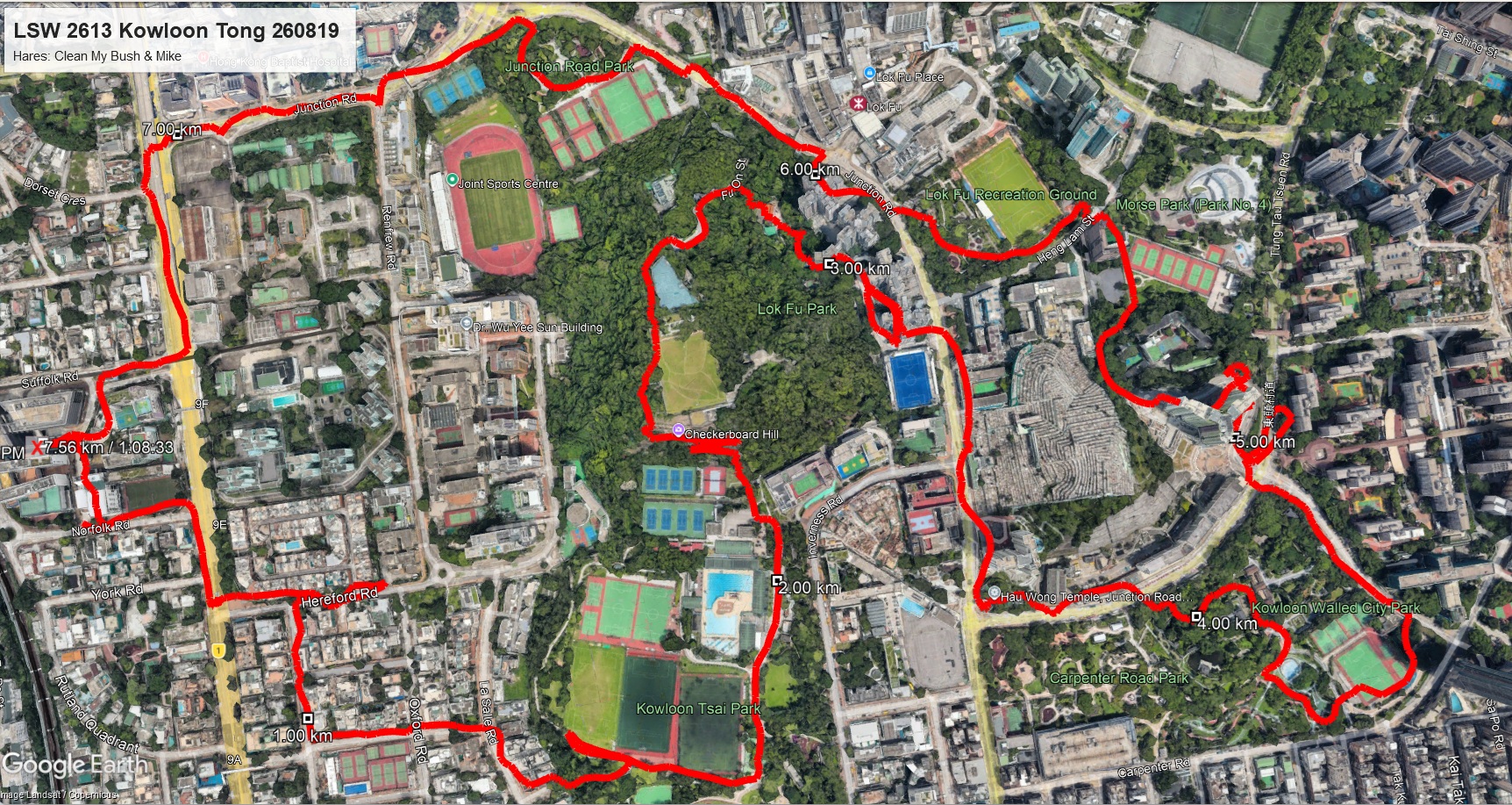 Kowloon Tong 260819 7.56km
